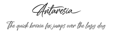 Antaresia by Subectype & Orenari — Script Handwritten Font — thumbnail 1