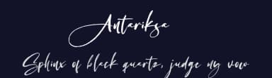 Antariksa by Abo Daniel Studio — Script Handwritten Font — thumbnail 2