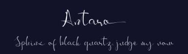 Antaro by Muksal Creative — Script Handwritten Font — thumbnail 2