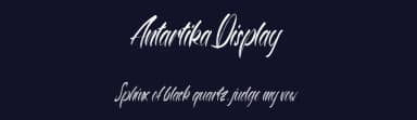 Antartika Display by Pineungtype Missinklab — Script Handwritten Font — thumbnail 2