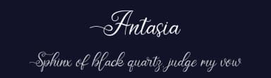 Antasia by Thanoestd — Script Handwritten Font — thumbnail 2