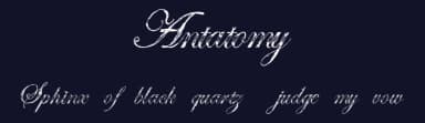 Antatomy by Ella Mobbs — Script Handwritten Font — thumbnail 2