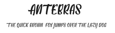 Antebras by Aantebas — Script Handwritten Font — thumbnail 1