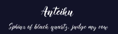 Anteiku by Atj — Script Handwritten Font — thumbnail 2