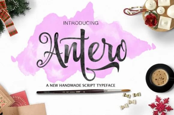 Antero Font by Artisans — Script Handwritten Font