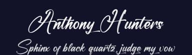 Anthony Hunters by Letterena Studios — Script Handwritten Font — thumbnail 2