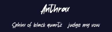 Anthrax by Maulana Creative — Script Handwritten Font — thumbnail 2