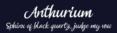 Anthurium by Lemonthe — Script Handwritten Font — thumbnail 2