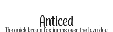 Anticed by 7NTypes — Script Handwritten Font — thumbnail 1