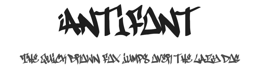 Antifont by B85 — Script Handwritten Font