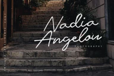 Antigua Presidente Font by Graphicfresh — Script Handwritten Font — thumbnail 3