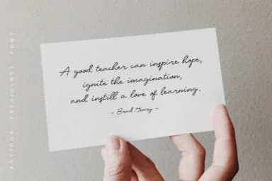 Antigua Presidente Font by Graphicfresh — Script Handwritten Font — thumbnail 4