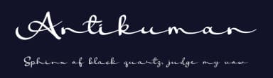 Antikuman by Reguler Studio — Script Handwritten Font — thumbnail 2