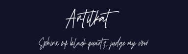 Antilkat by Ahmad Khaidir — Script Handwritten Font — thumbnail 2