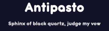 Antipasto by Zetafonts — Sans Serif Font — thumbnail 2