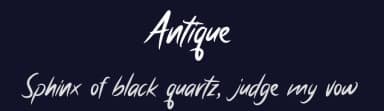 Antique by StringLabs Creative Studio — Script Handwritten Font — thumbnail 2