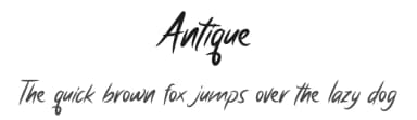 Antique by StringLabs Creative Studio — Script Handwritten Font — thumbnail 1