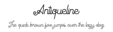 Antiqueline by PutraCetol Studio — Script Handwritten Font — thumbnail 1