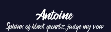Antoine by Typotopia Studio — Script Handwritten Font — thumbnail 2