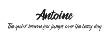 Antoine by Typotopia Studio — Script Handwritten Font — thumbnail 1