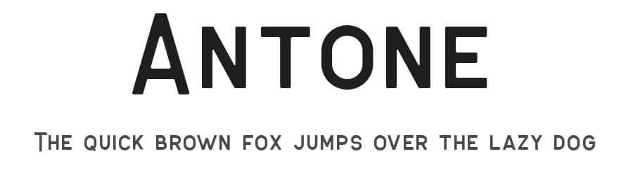Antone by Letterhend Studio — Sans Serif Font