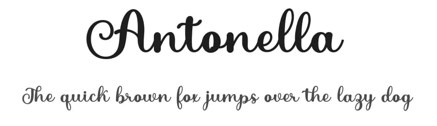 Antonella by Bosstype Studio — Script Handwritten Font — preview 1