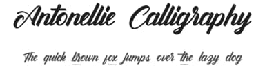 Antonellie Calligraphy by Ketikata Studio — Script Handwritten Font — thumbnail 1