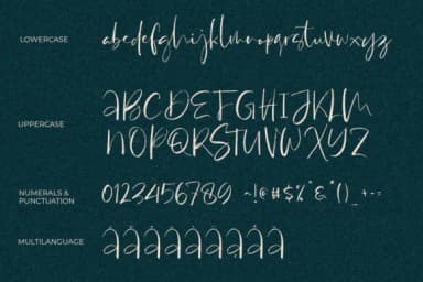 Antosan Font by Awanstudioz — Script Handwritten Font — thumbnail 9