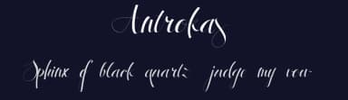 Antrokas by roci — Script Handwritten Font — thumbnail 2