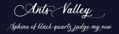 Ants Valley by Typhoon Type - Suthi Srisopha — Script Handwritten Font — thumbnail 2