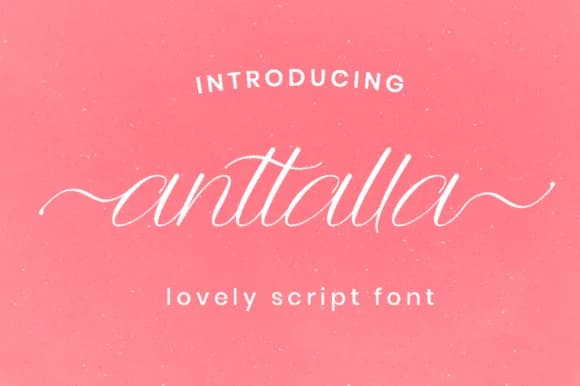 Anttalla Font by attypestudio — Script Handwritten Font