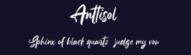 Anttisol by Weape Studio — Script Handwritten Font — thumbnail 2