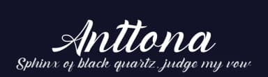 Anttona by JunCreative — Script Handwritten Font — thumbnail 2