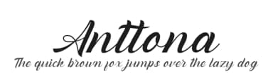 Anttona by JunCreative — Script Handwritten Font — thumbnail 1