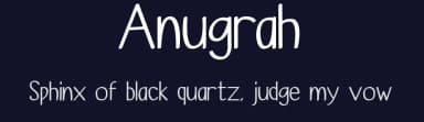 Anugrah by bulbul project — Script Handwritten Font — thumbnail 2