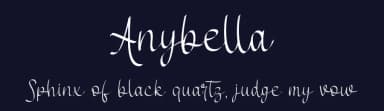 Anybella by Letterafa Studio — Script Handwritten Font — thumbnail 2