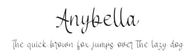 Anybella by Letterafa Studio — Script Handwritten Font — thumbnail 1