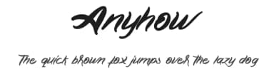 Anyhow by SSI.Scraps — Script Handwritten Font — thumbnail 1