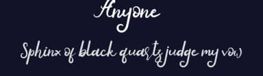 Anyone by Haksen Studio — Script Handwritten Font — thumbnail 2
