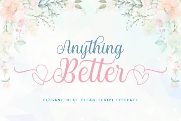 Anything Better Font by Situjuh — Script Handwritten Font
