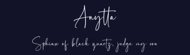 Anytta by RantautypeStudio — Script Handwritten Font — thumbnail 2