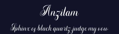 Anzilam by Din Studio — Script Handwritten Font — thumbnail 2