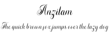 Anzilam by Din Studio — Script Handwritten Font — thumbnail 1