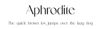 Aphrodite by UI Creative — Sans Serif Font — thumbnail 1