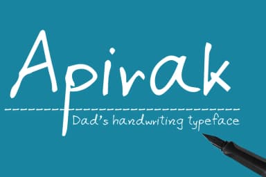 Apirak Font by paramajandesign — Script Handwritten Font — thumbnail 1