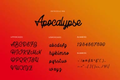 Apocalypse Font by pandastock — Script Handwritten Font — thumbnail 3