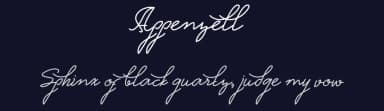Appenzell by Khaiuns — Script Handwritten Font — thumbnail 2