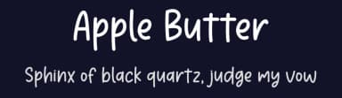 Apple Butter by Graphix Line Studio — Script Handwritten Font — thumbnail 2