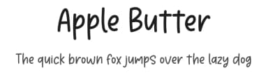 Apple Butter by Graphix Line Studio — Script Handwritten Font — thumbnail 1