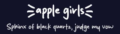 Apple Girls by MJType — Script Handwritten Font — thumbnail 2